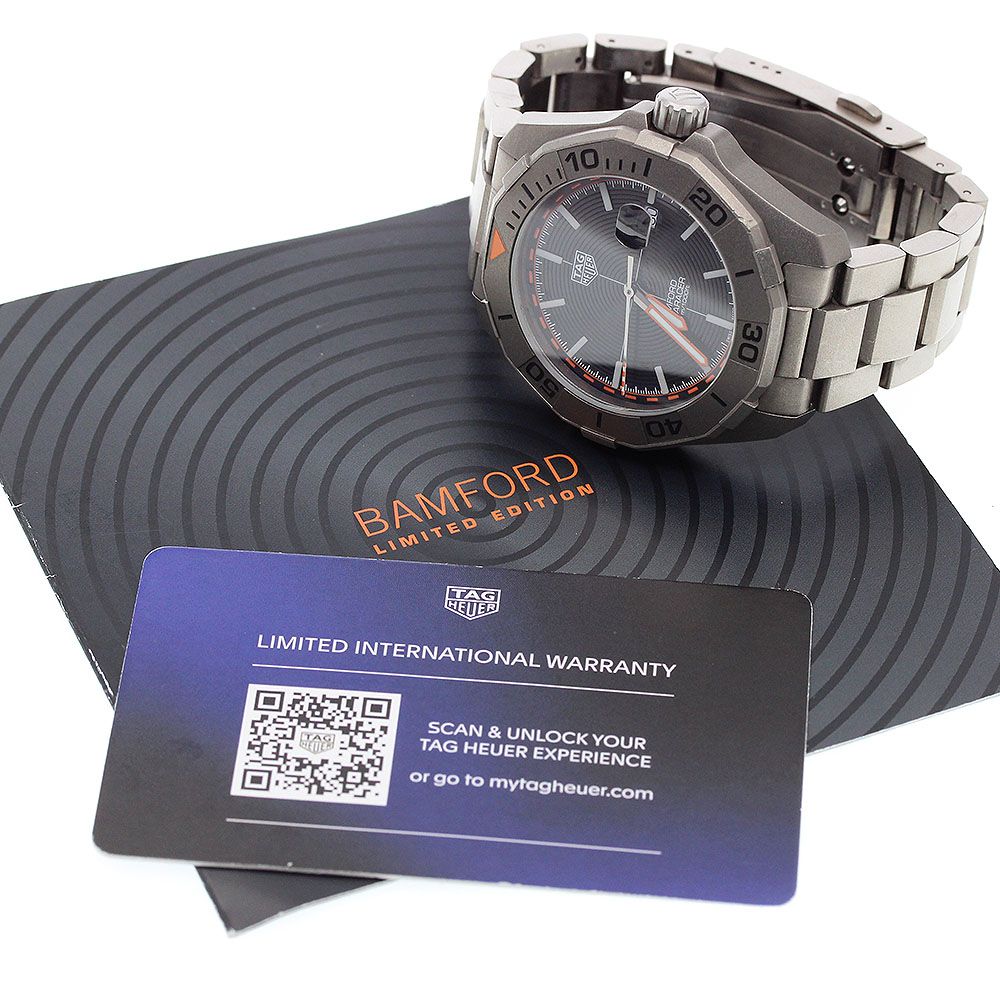 TAG HEUER WAY208F アクアレーサー バンフォード デイト自動巻き