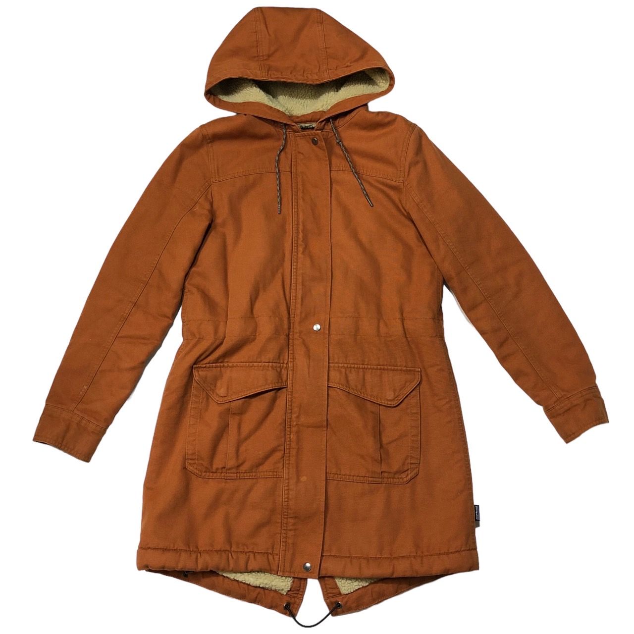 Patagonia(パタゴニア) インサレーテッド ボアジャケット モッズコート ダック地/コート STY28290 XS オレンジ