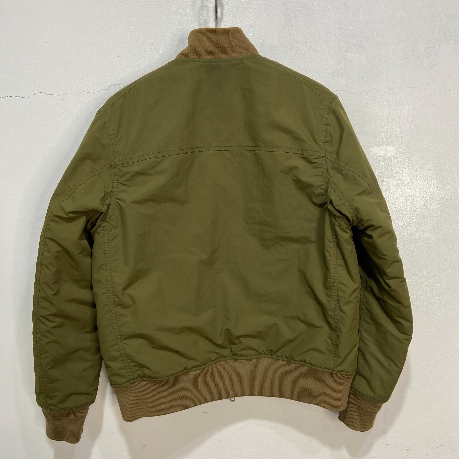 ノースフェイスパープルレーベル MA-1 フライトジャケット　美品　カーキ ☆THE NORTH FACE☆パープルレーベル☆光電子☆MA-1☆フライト