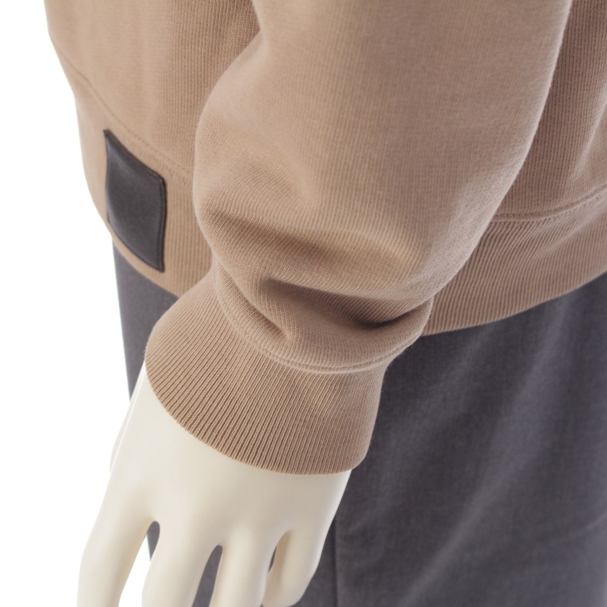 ロエベ コットン パズル パネル切替 スウェット フーディー パーカー  