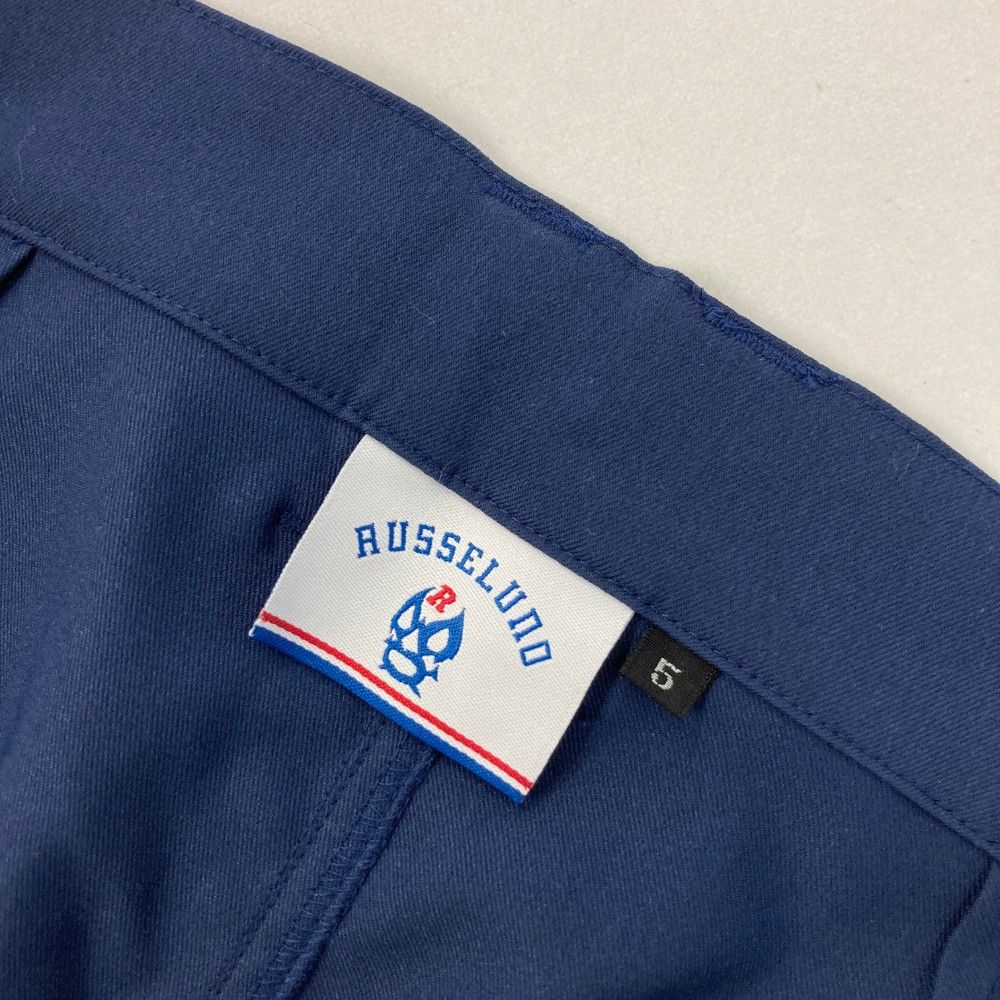 ラッセルノ Russeluno ゴルフ ハーフパンツ ルチャ ネイビー 紺 5 RUSSELUNO ラッセルノ ハーフパンツ ルチャ ブルー系 5 ゴルフ