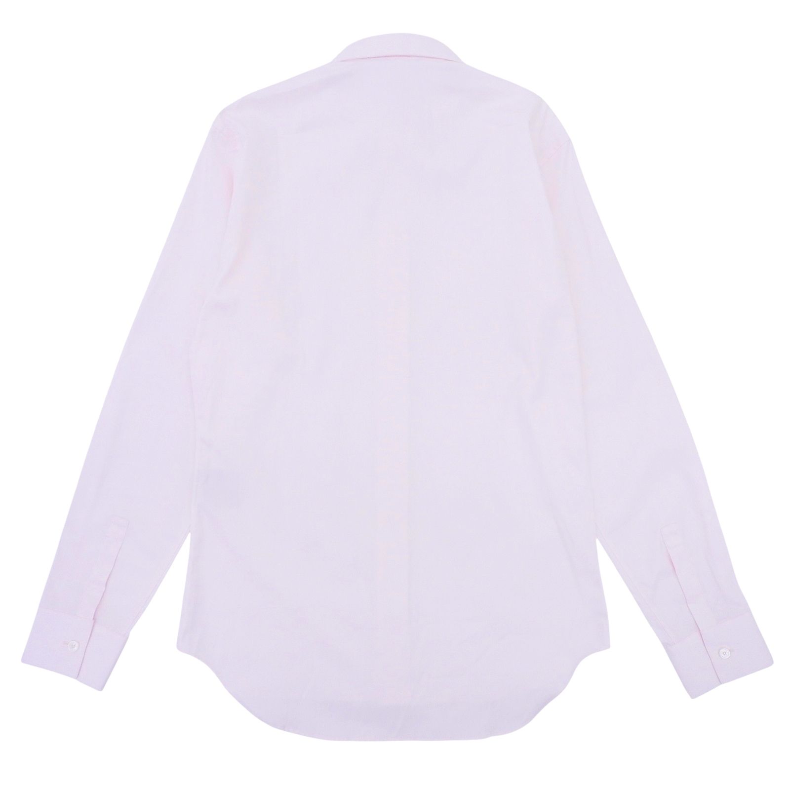 DIOR ディオール オム 933C569A4588 コットン100％ ロゴシェルボタン 長袖シャツ ライトピンク 38 イタリア製 メンズ