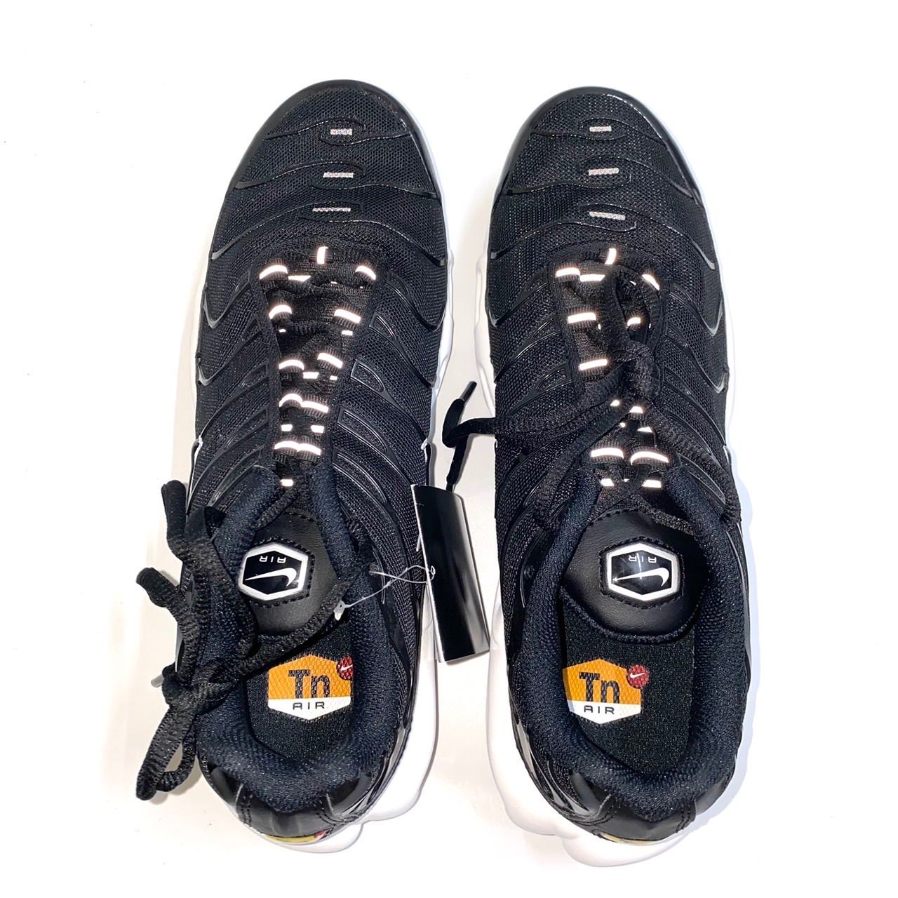 NIKE WMNS AIR MAX PLUS ナイキ エアマックスプラス BLACK/BLACK-WHITE 