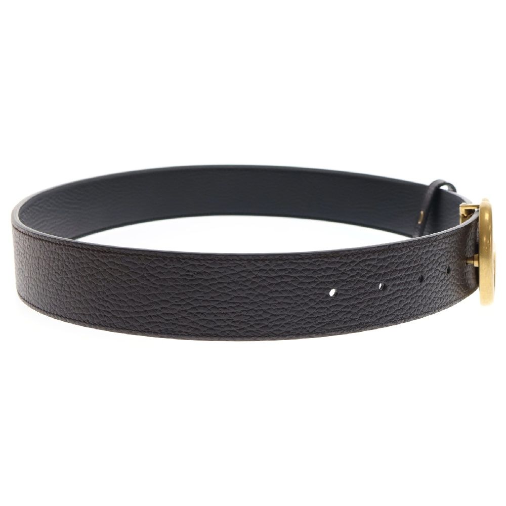 GUCCI (グッチ) GGマーモント レザーベルト ブラウン 627055 - メルカリ