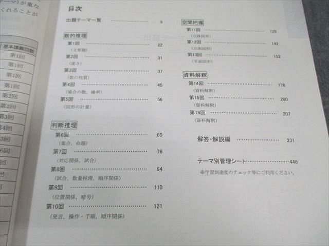 TAC 公務員講座 数的処理 問題集 2025年合格目標 未使用品 019S4B