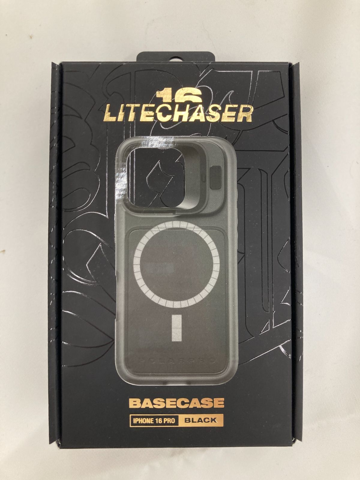 PolarPro LiteChaser 16 Baseケース iPhone 16 Pro (Black)
