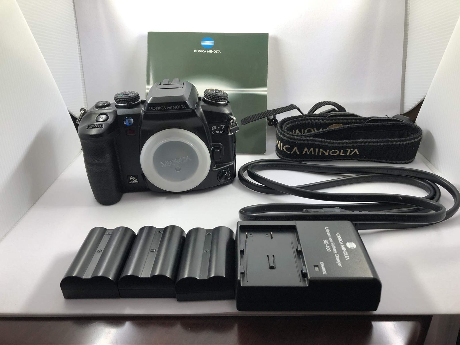 ミノルタ MINOLTA a-7 ボディ Yahoo!オークション - MINOLTA ミノルタ α-7 ボディ + VC-7