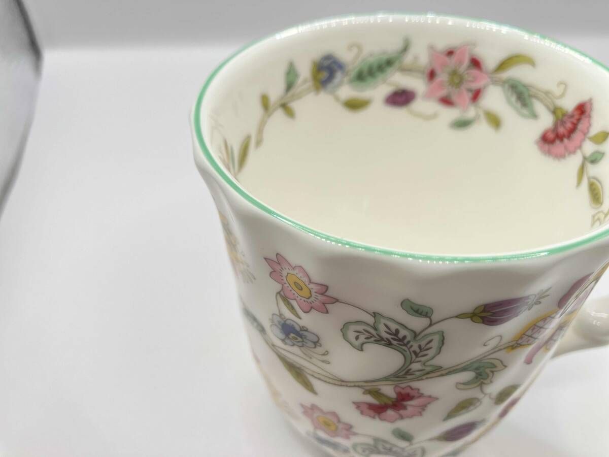 MINTON】ミントン ハドンホール グリーン マグカップ MINTON】ミントン ハドンホール グリーン マグカップ