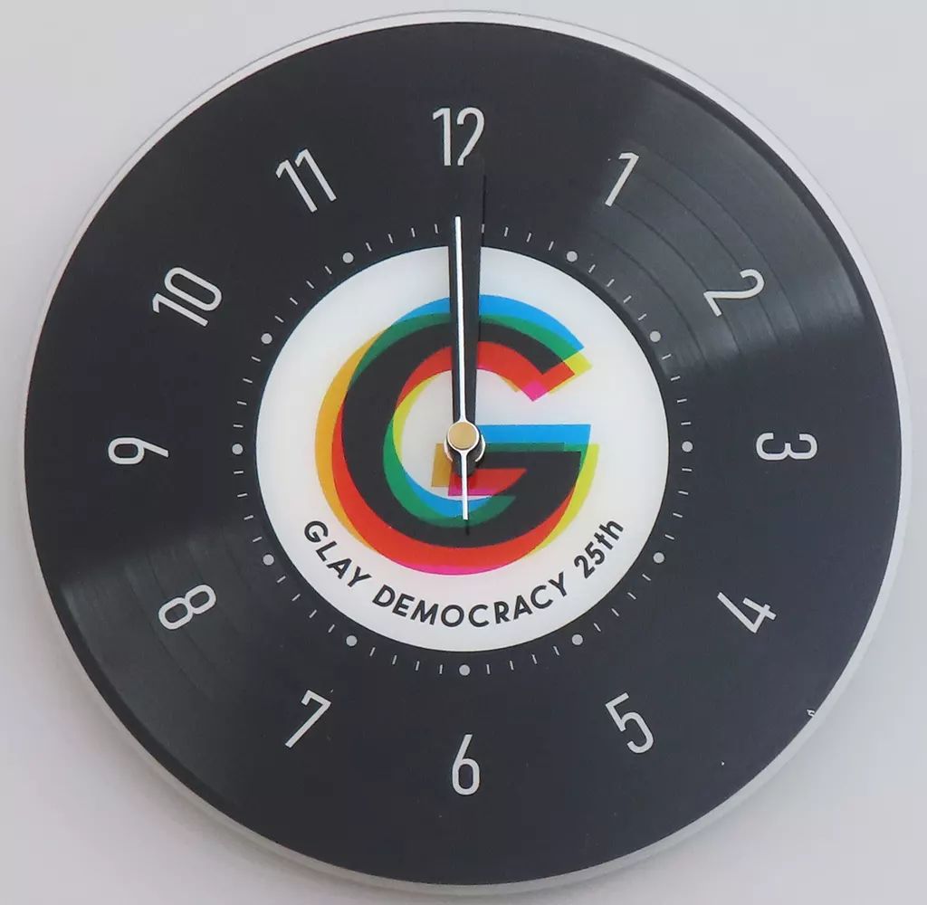 GLAYアクリルクロック時計