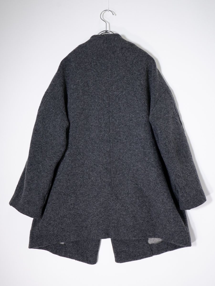 ENFOLDエンフォルド ラムウールノー カーディガン コート 36 LCTA79655