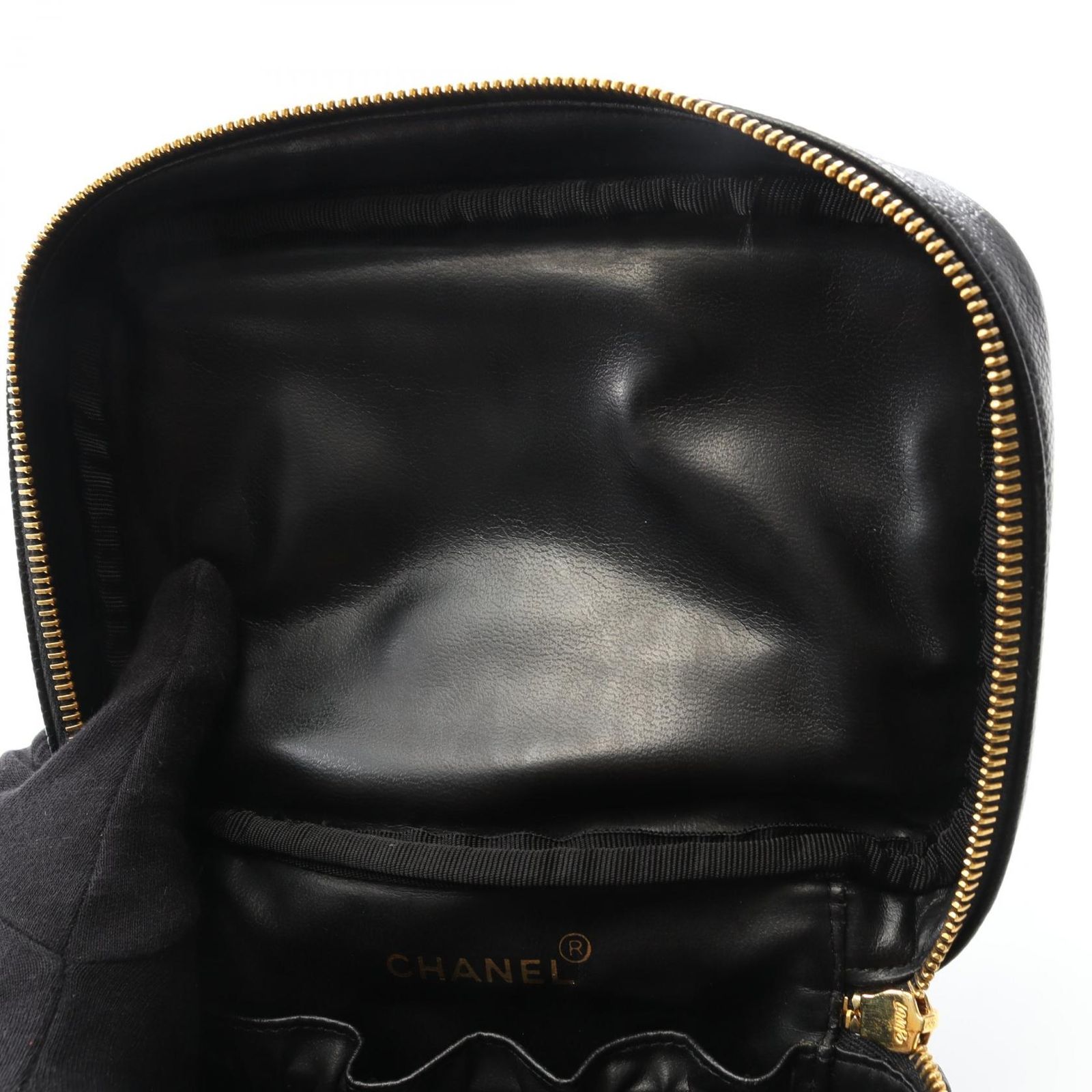 シャネル ココマーク キャビアスキン バニティ ハンド バッグ ブラック 楽天市場】CHANEL シャネル ココマーク キャビアスキン バニティ