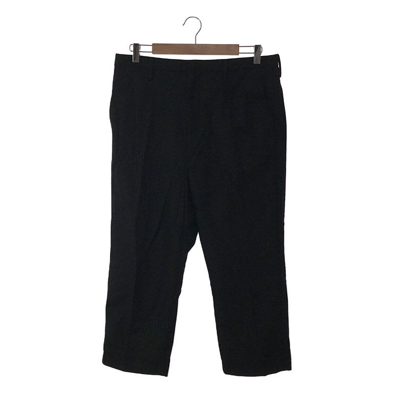 【美品】  MIHARA YASUHIRO / ミハラヤスヒロ | ウール スラックスパンツ | 50 | ブラック | メンズ