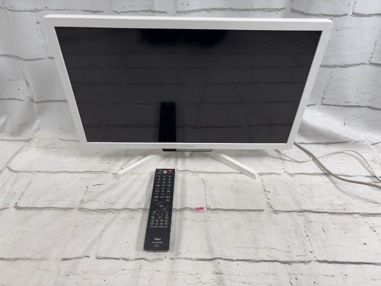 FUNAI フナイ 24 V型 ハイビジョン 液晶テレビ ダブルチューナー 500 GB HDD内蔵 FL H 2010 ホワイト