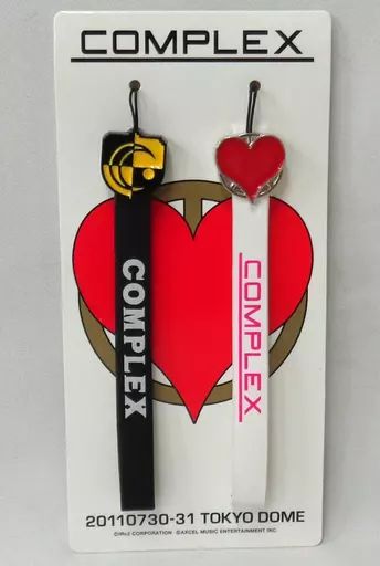 COMPLEX TOKYODOME20110730・31グッズ 中古】ストラップ(男性) COMPLEX ペア・ケイタイストラップ