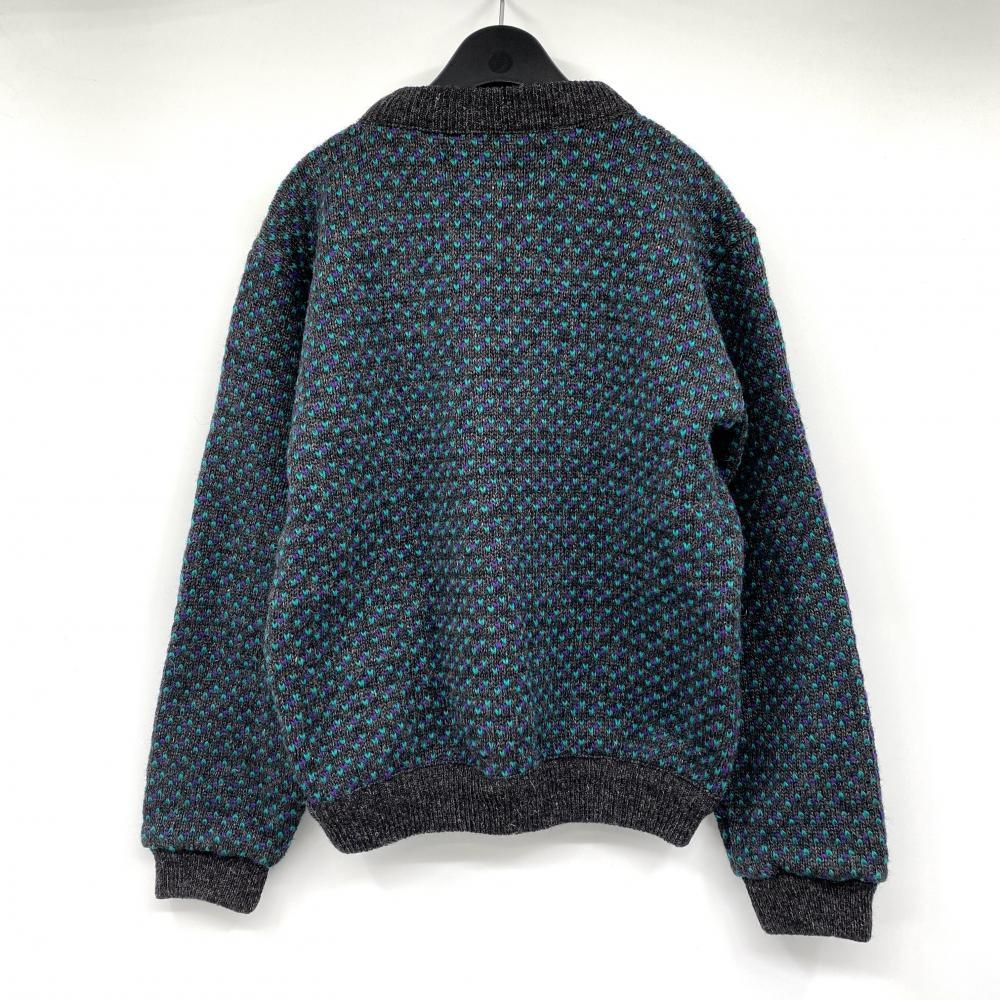 中古】80s L.L.Bean バーズアイニットセーター サイズS