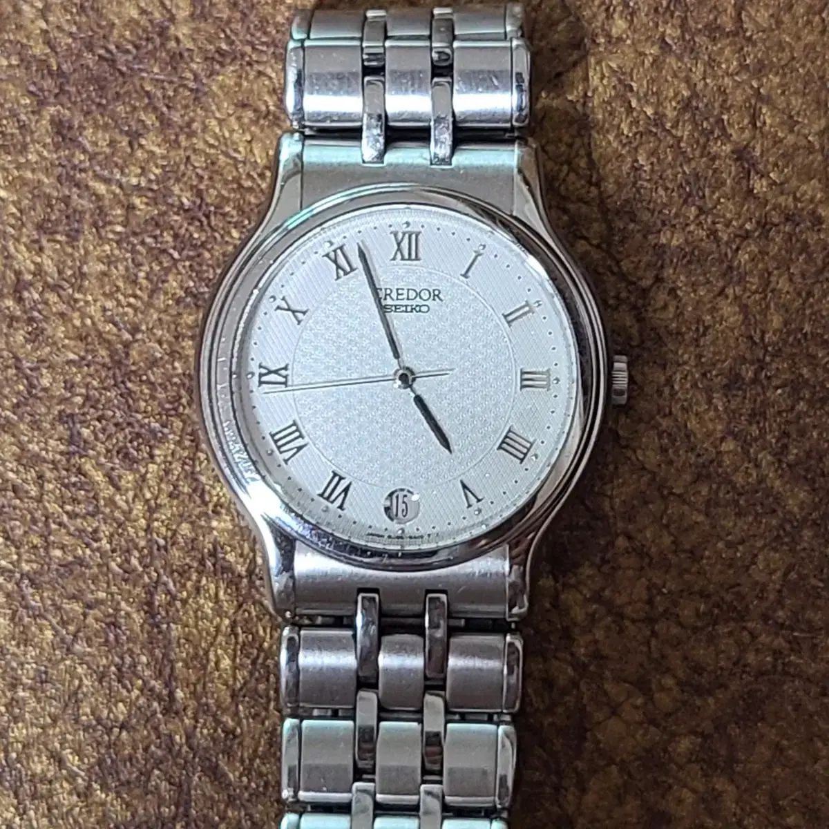 SEIKO セイコー クレドール 8 J 86 ー 6 A 00 年間 クォーツ 男性 時計