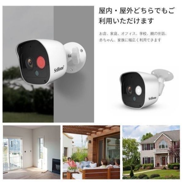 監視カメラ H.265圧縮技術