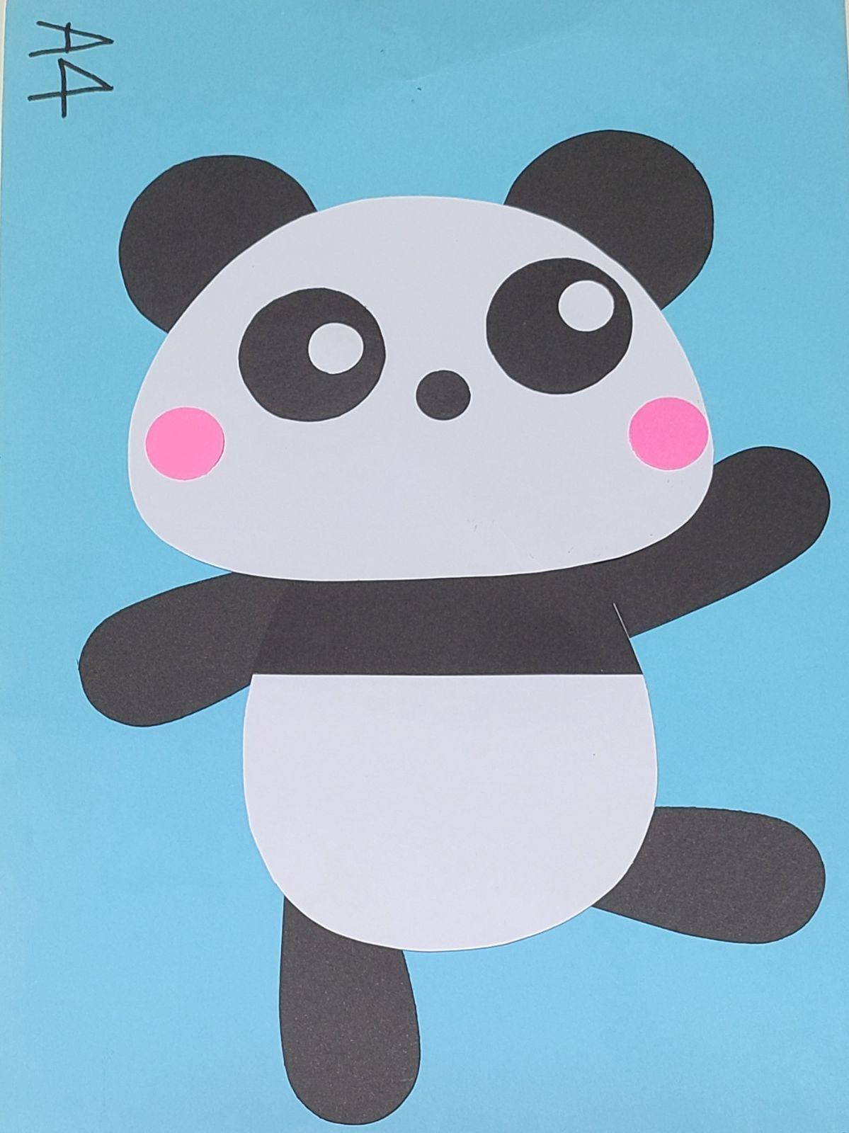 おすすめ】パンダ(全身)製作キット8セット 保育園 幼稚園 子育て