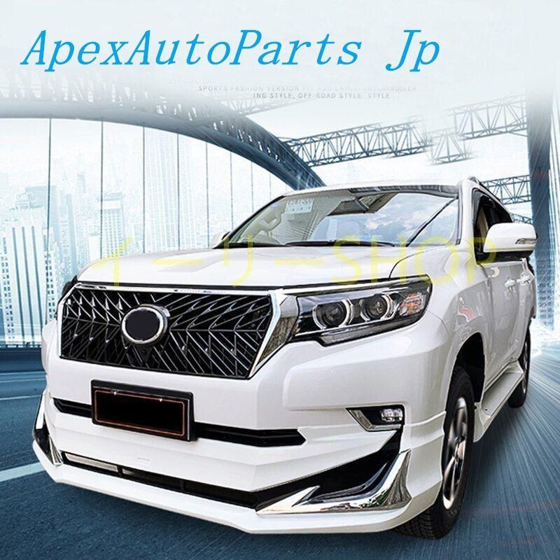 レーシングフロントグリルカバー ランドクルーザープラド150 lc150 j150 2018 2019 2020用に変更されたグリッドZYL907おすすめ注目 FFCRYSTALESIA_COM