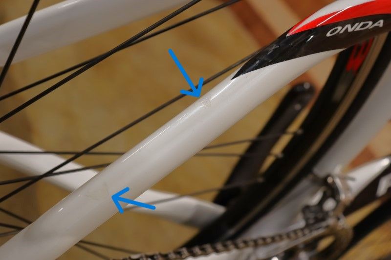 ピナレロ PINARELLO カーボン FP5 CARBON 2008モデル 46SLサイズ カンパニョーロ ヴェローチェ 10S カーボン 【立川店】