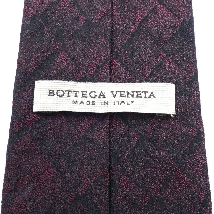 BOTTEGAVENETA ボッテガヴェネタ イントレチャート柄 ネクタイ