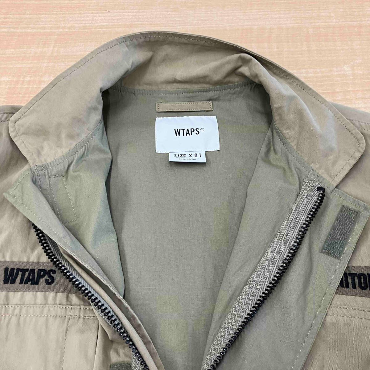 WTAPS D90 JACKET 21SS ダブルタップス フィールドジャケット ミリタリージャケット 211WVDT-JKM01 サイズ01 -  メルカリ