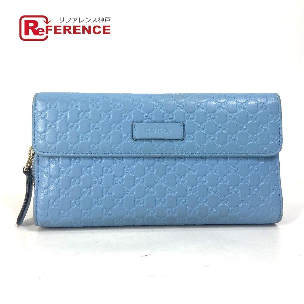 GUCCI グッチ 長財布 マイクロ グッチシマ 449364 レザー - メルカリ