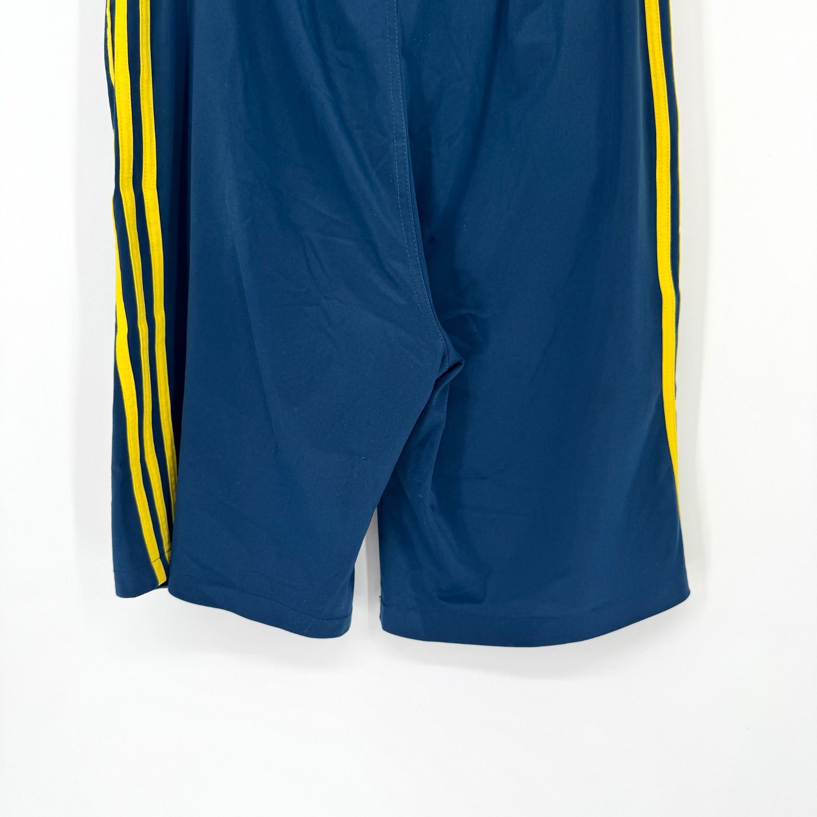 希少 90s adidas ハーフパンツ トラックパンツ 105 XL ネイビー