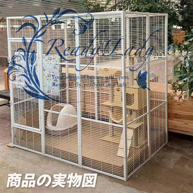 ねこケージ 大型 猫 ケージ 大型 人入れる 猫 ケージ 大型 多頭 ケージ 猫猫のケージ 猫ケージ 大型 猫ケージ キャットケージ ドア付き 掃