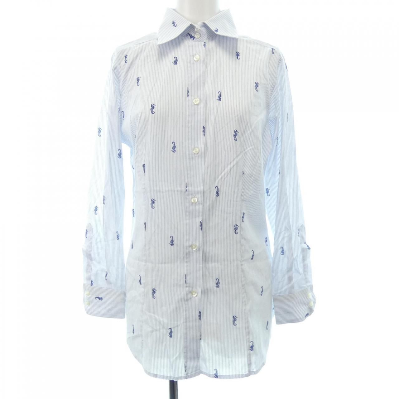 LA5313 ETRO エトロ 長袖 ワッフル ボタンシャツ ホワイト 44 resize_image.php?image=etro/