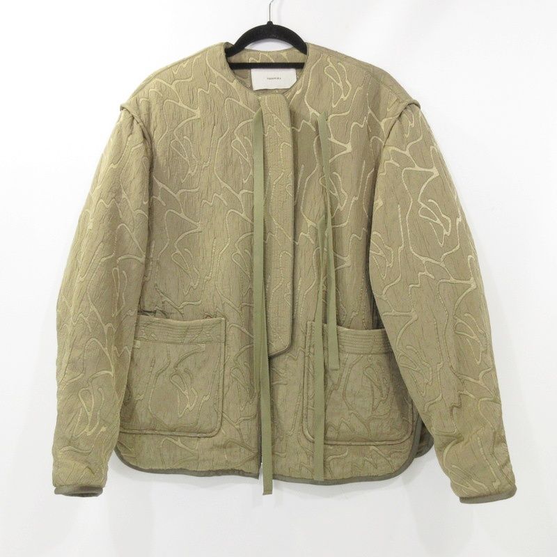 姫路東店 TODAYFUL | トゥデイフル その他アウター JACQUARD PIPING BLOUSON 12510204 カーキ サイズ 36 112