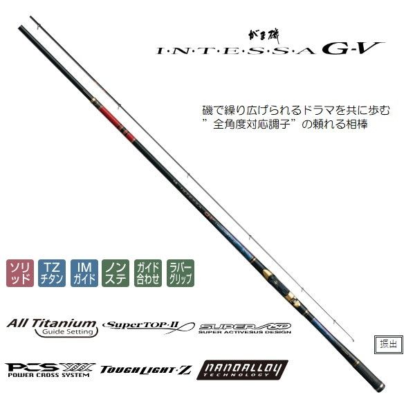 がまかつ 磯竿 がま磯 インテッサG-5 1.25号 5.0m - メルカリ がまかつ 磯竿 がま磯 インテッサG-5 1.25号 5.0m - メルカリ