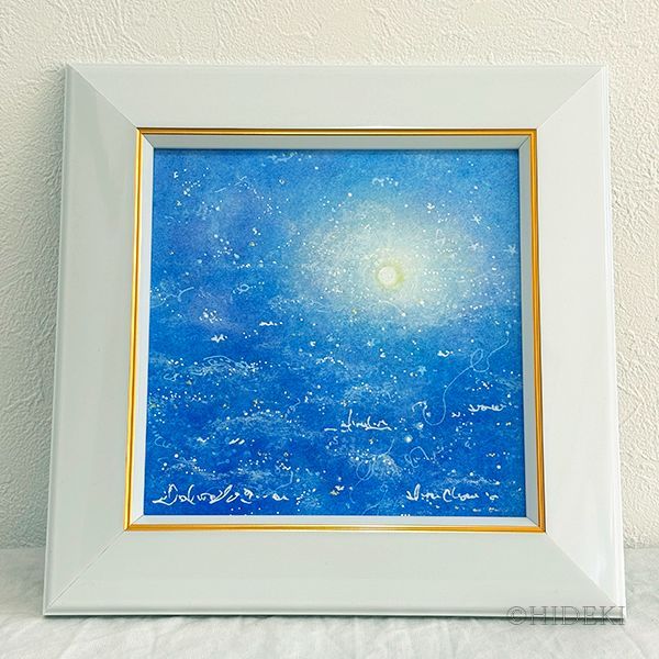 抽象画パステルアート