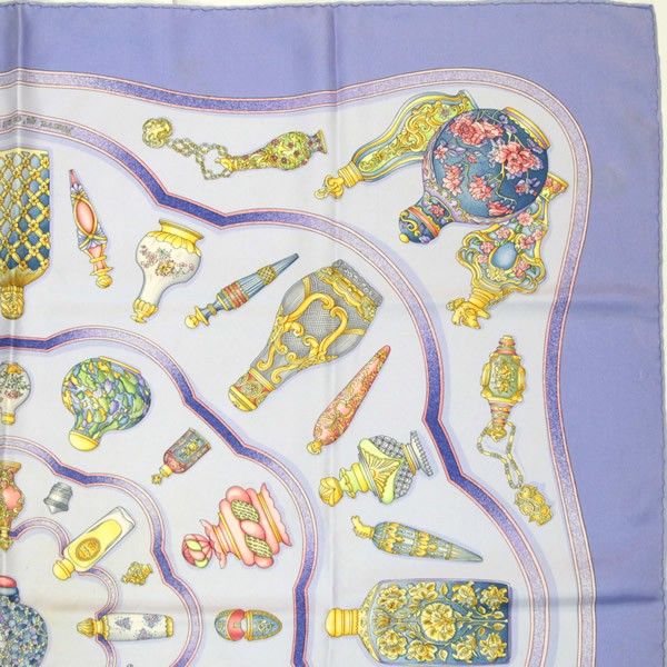 エルメス HERMES カレ90 大判スカーフ Qu importe le flacon