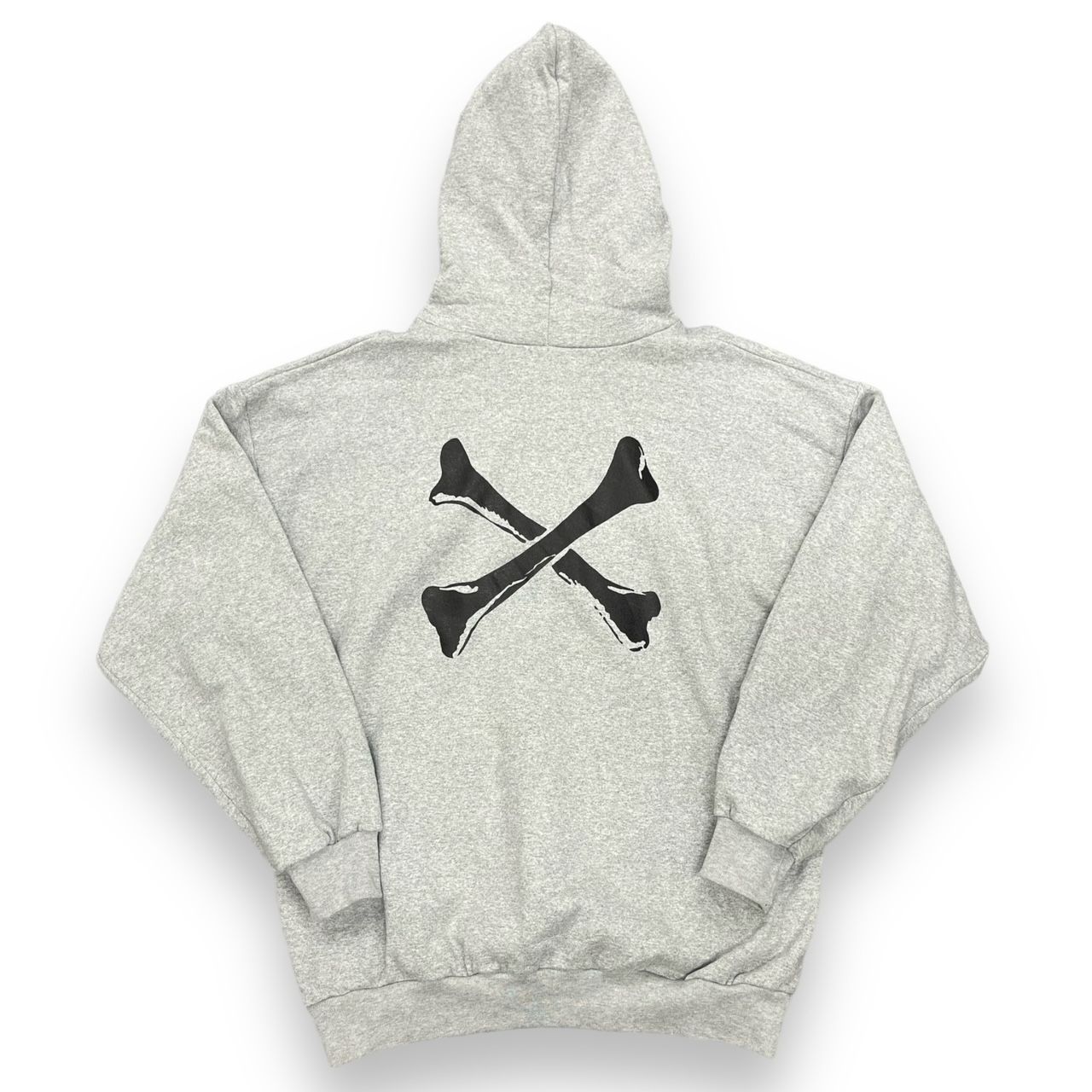 WTAPS 22AW CROSS BONES HOODY 03 ASH GRAY クロスボーン スウェット 