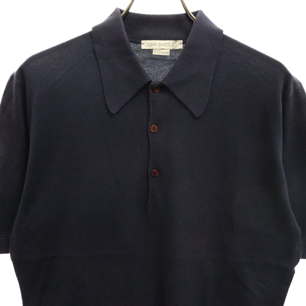 JOHN SMEDLEY (ジョンスメドレー) コットン生地 ニットポロシャツ 