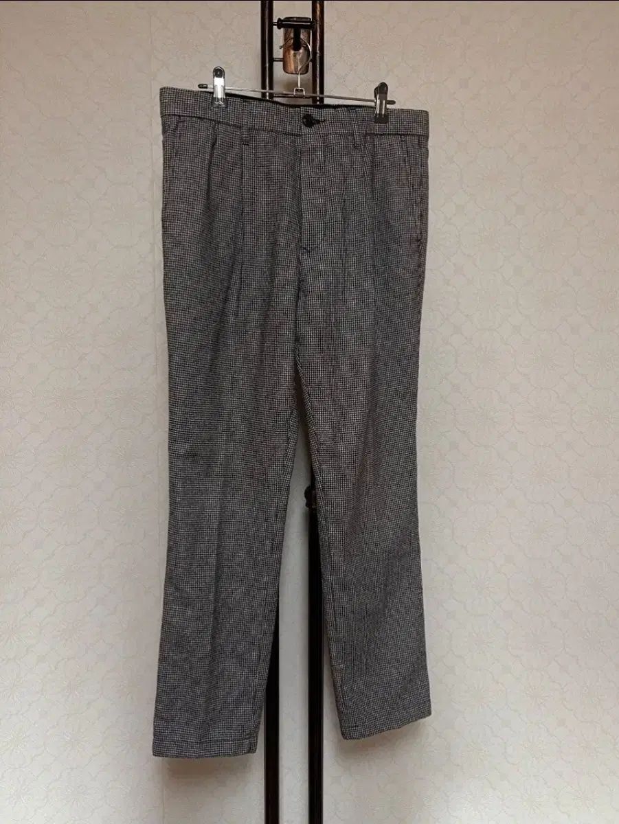 32 トミーヒルピッグ メンズ ウールパンツ