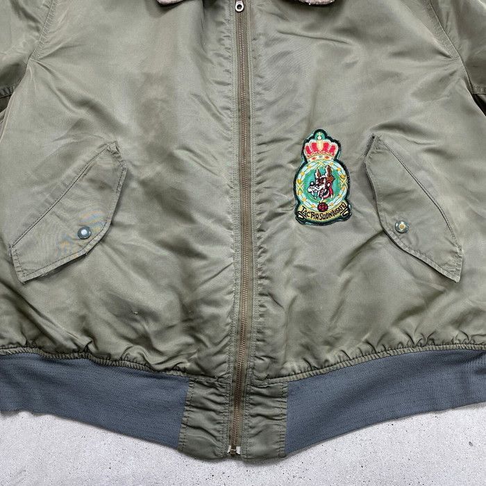 90年代 USA製 カスタム ALPHA MA-1 ミリタリー フライトジャケット