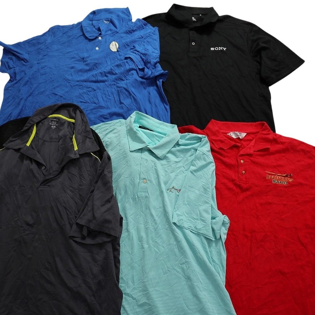 古着卸 まとめ売り ポロシャツ 20枚セット (メンズ 3XL /4XL