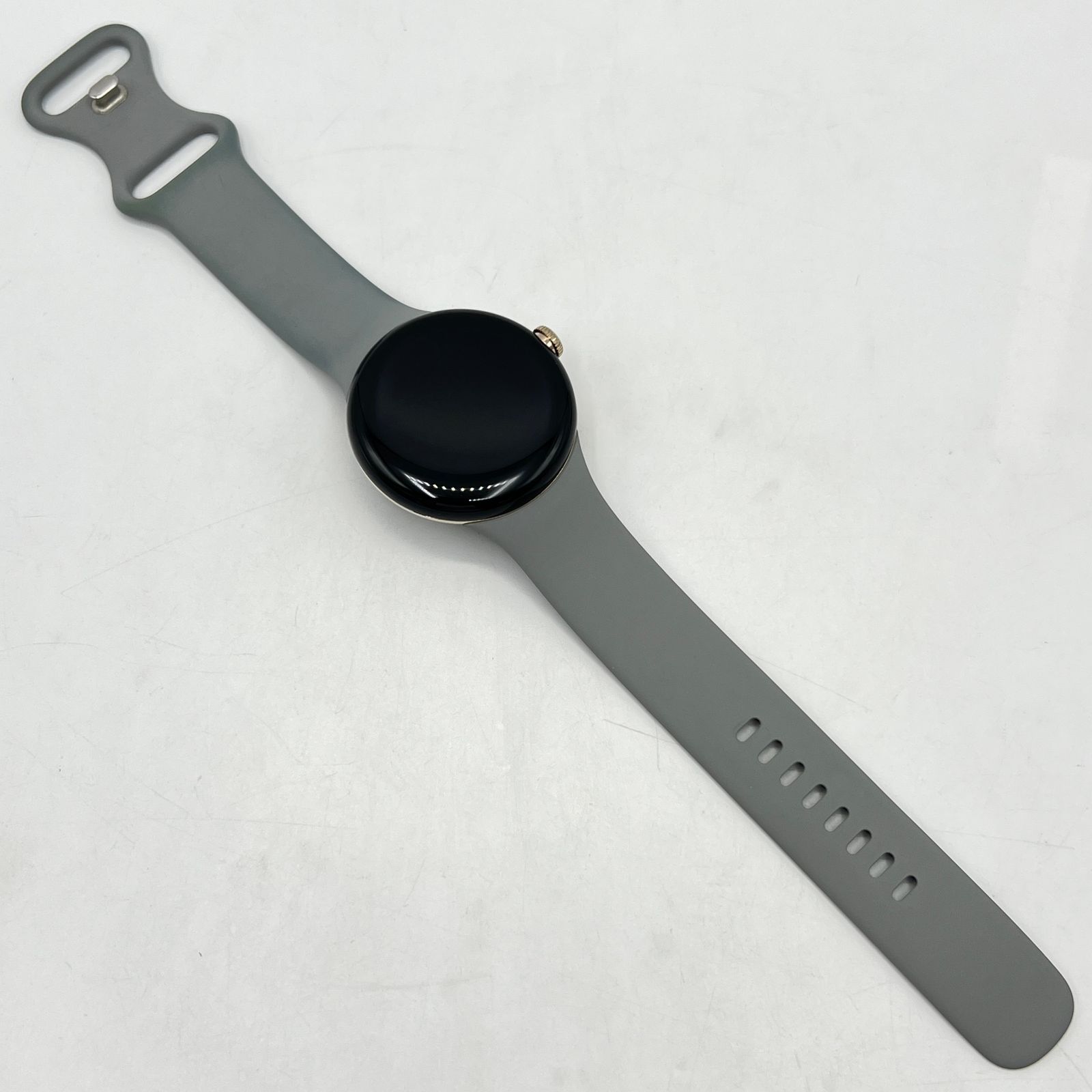 Google Pixel Watch LTE GA04122-TW Champagne G ステンレス ケース|Hazel アクティブ バンド スマートウォッチ グーグル ピクセルウォッチ 本体