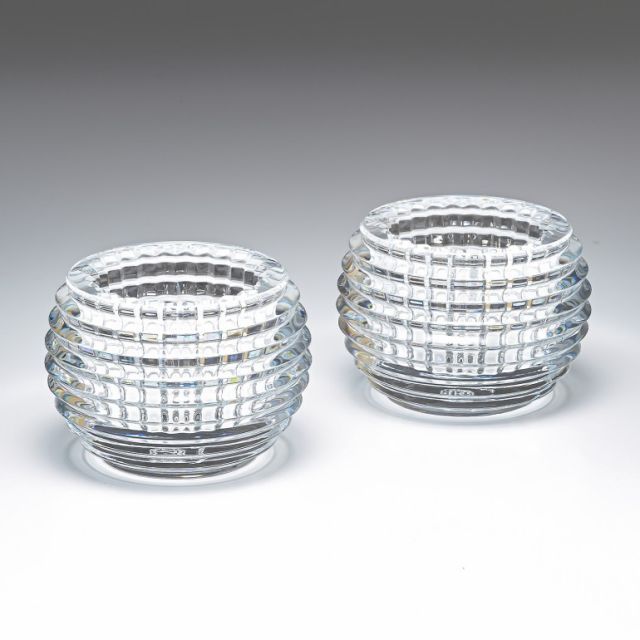 バカラ キャンドルホルダー EYE アイ ペア クリア 2810638 インテリア オブジェ 置物