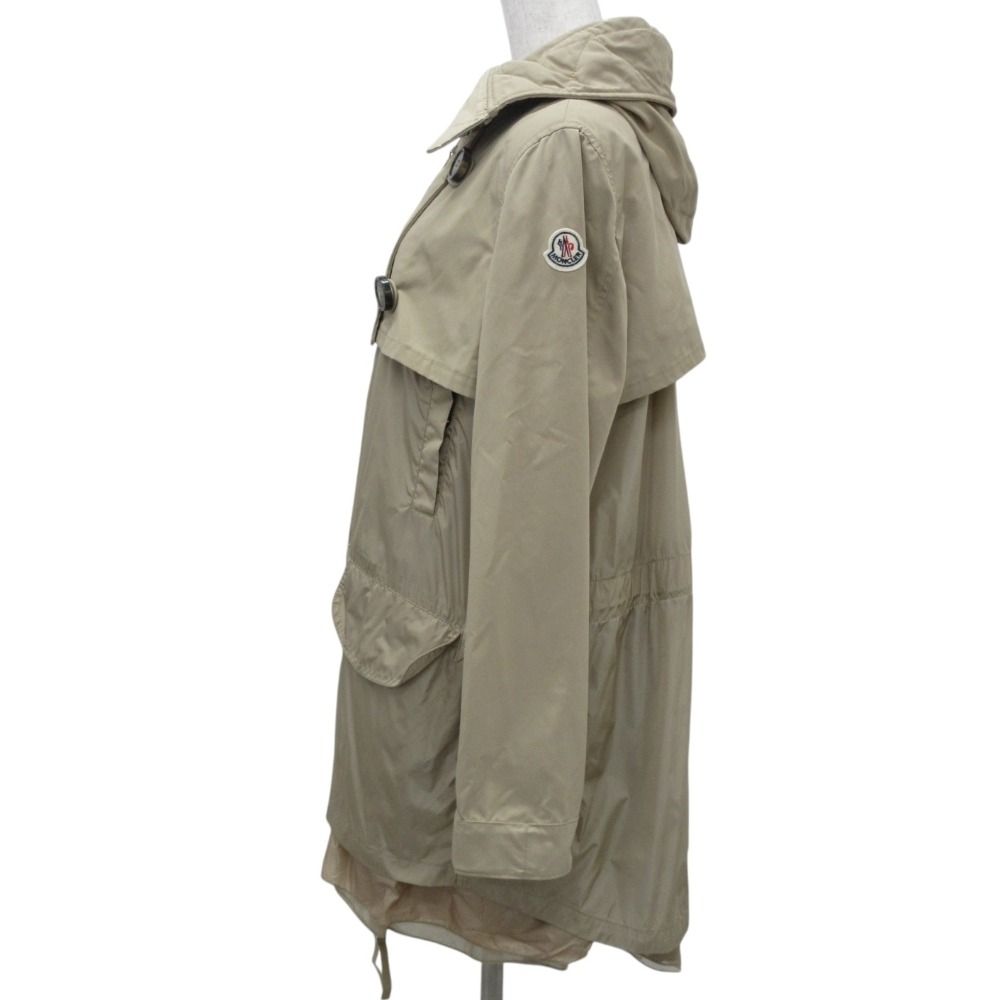 良品 MONCLER S モンクレール サカイ HARUMI フリル モッズコート  