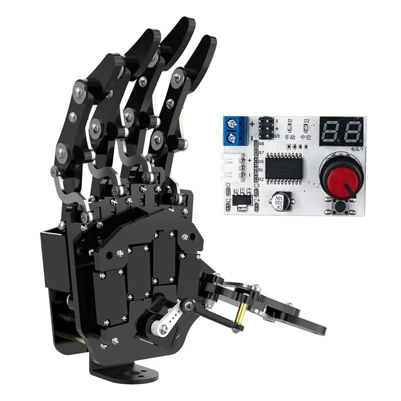 ロボットハンド5本指単独運動バイオニックロボット機械アームDIY