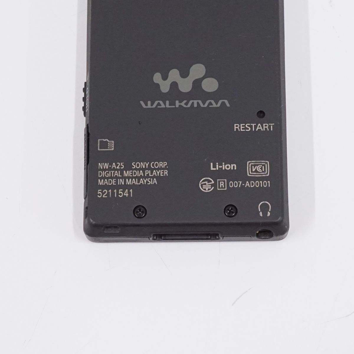 WALKMAN ウォークマン NW-A25 16GB USED美品 本体のみ チャコール 