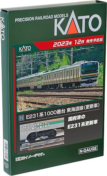 カトー(KATO) Nゲージ E231系1000番台 東海道線 更新車 増結セットB 2両 10-1786 鉄道模型 電車 メルカリ