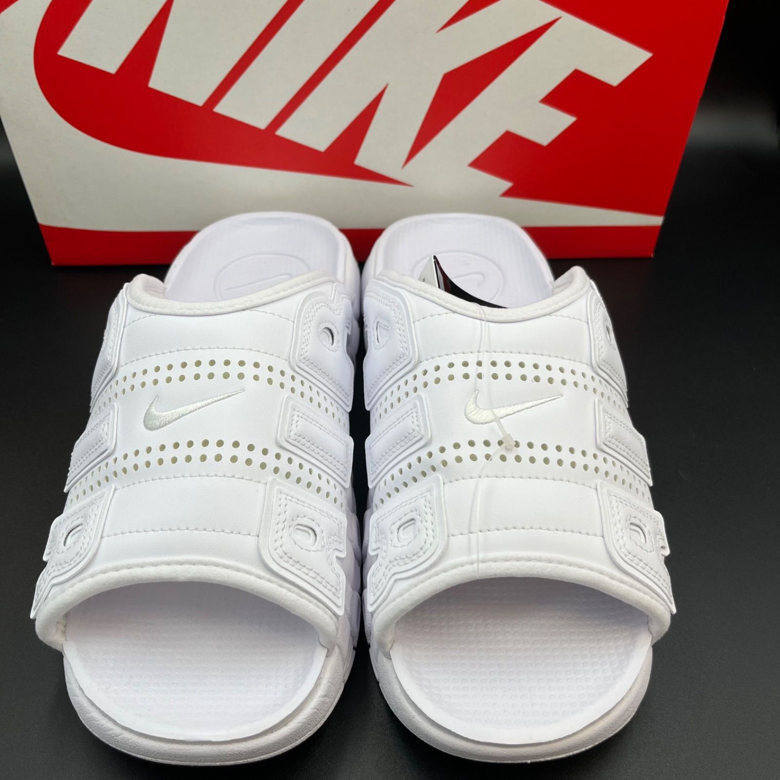 新品 28cm Nike Air More Uptempo Slide 