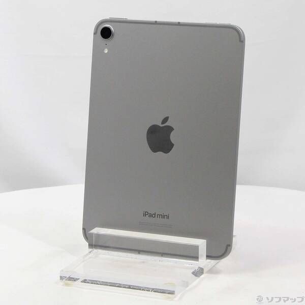 〔 品〕 iPad mini A17 Pro 128GB スペースグレイ MXPN3J A auロック解除SIMフリー 269