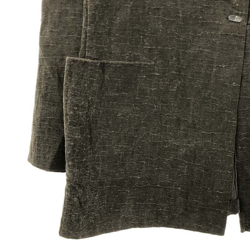 m.a+ / エムエークロス | コットン リネン シングルブレスト  