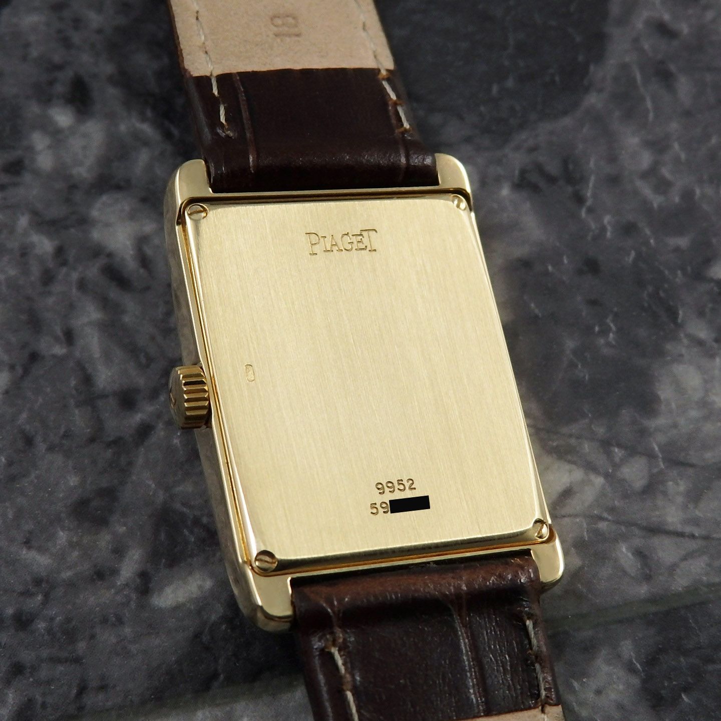 ピアジェ PIAGET ア・ラシエンヌ 9952 手巻き Cal.9P2 18KYG K18 金 