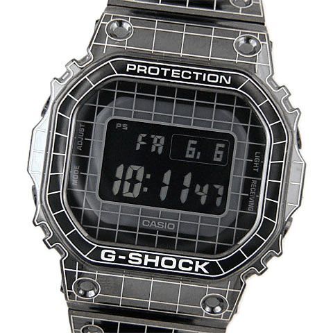 カシオ CASIO メンズ腕時計 G-SHOCK ジーショック フルメタル GMW-B5000CS-1DR GMW-B5000CS-1JR タフソーラー 電波時計 モバイルリンク ブラック